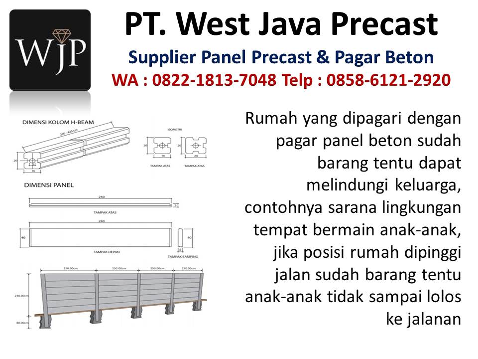 Pracetak beton dinding hubungi wa : 085861212920, perusahaan dinding precast di Bandung Pagar-precastsuya